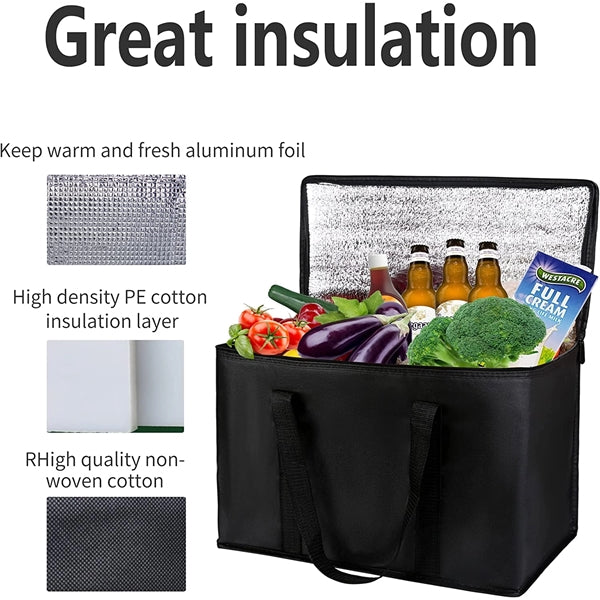 Insulated Grocery Tote Bag