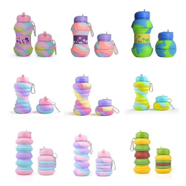 Spherical Collapsible Silicone Bottle