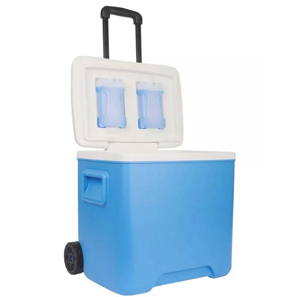 30Qt Wheeled Picnic Cooler