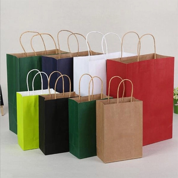 Natural Kraft Paper Shopper Bag