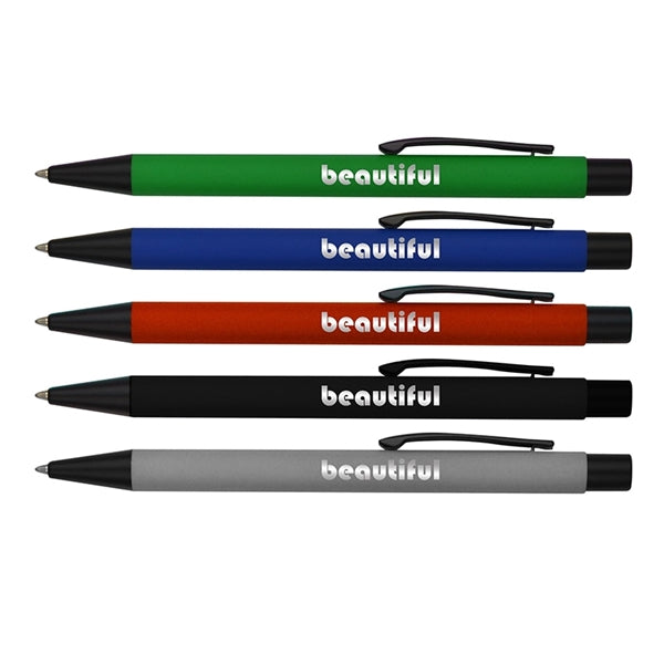 Soft Rubber Metal Pen