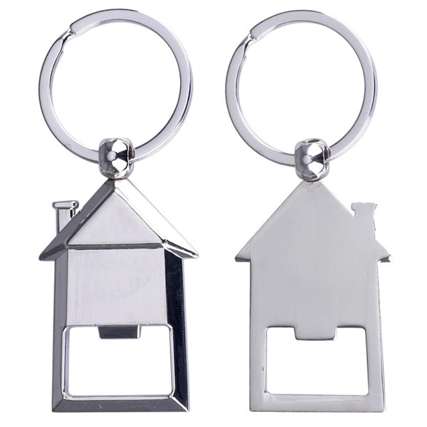 House Shaped Bottle Opener Key Holder
