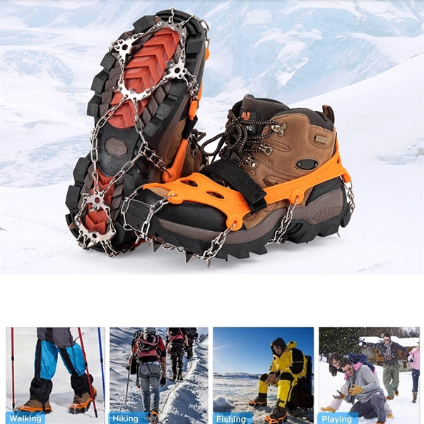 Snow Ice 19 Spikes Crampons Cleats