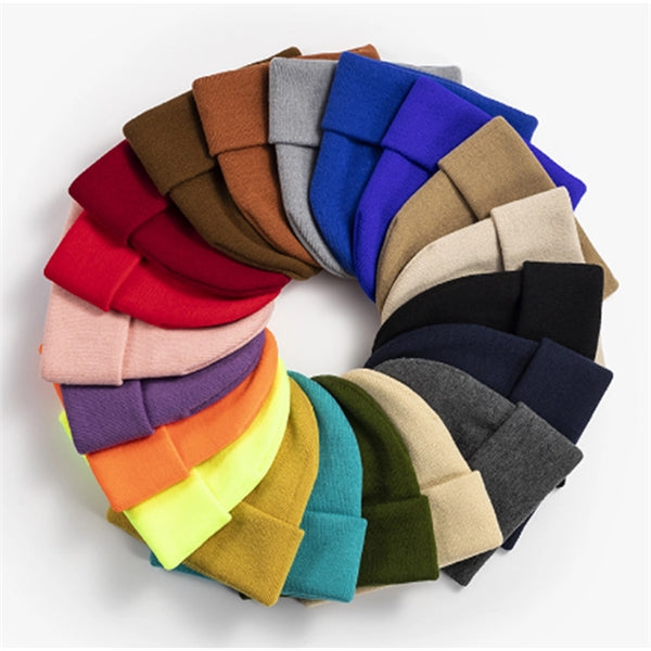 Adult Winter Thermal Hats (Cuffed Knit Cap)