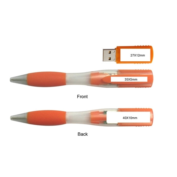 Geneva Soft Grip USB Pen - Simports