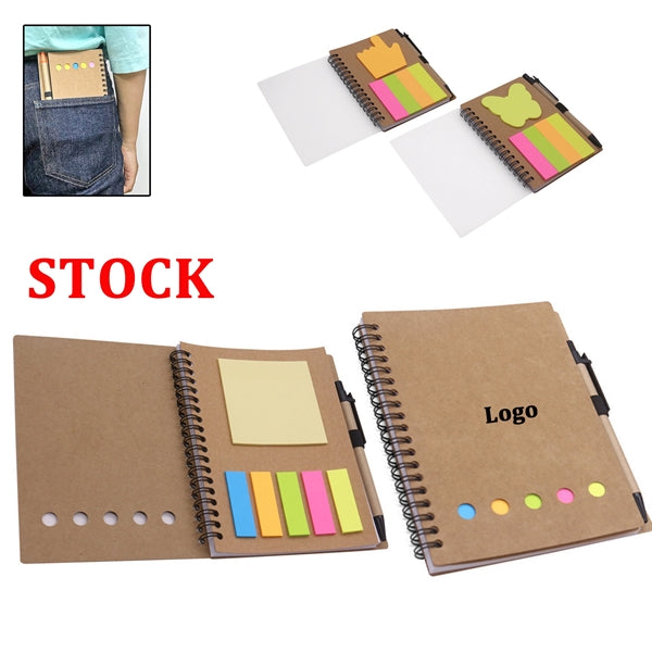 Portable Notepad Pad With Pen