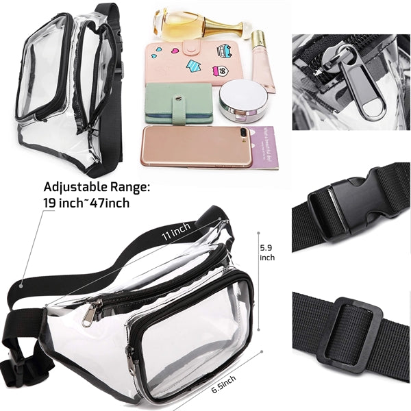 Clear Fanny Pack Stadium Approved