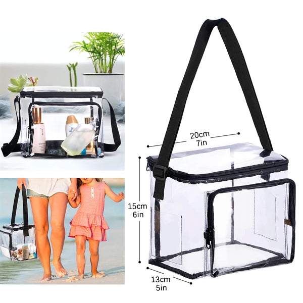 PVC Plastic See Through Lunch Bag
