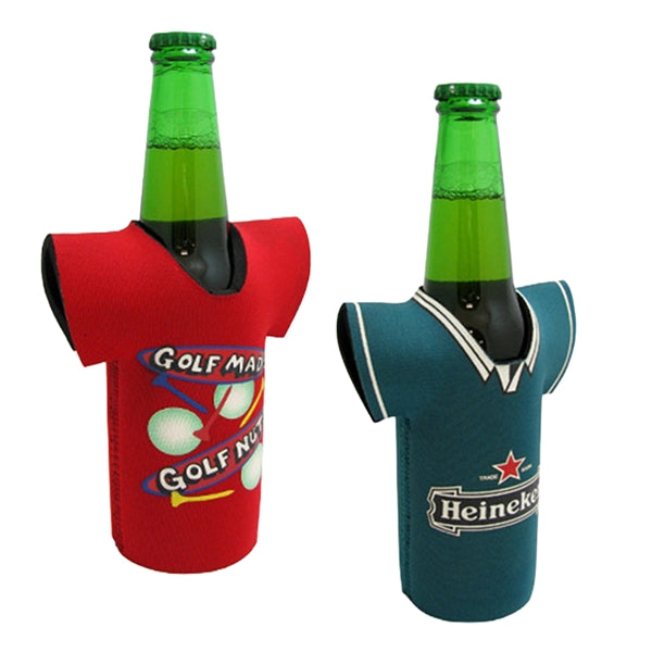 Full Color Neoprene Longneck Bottle Jersey