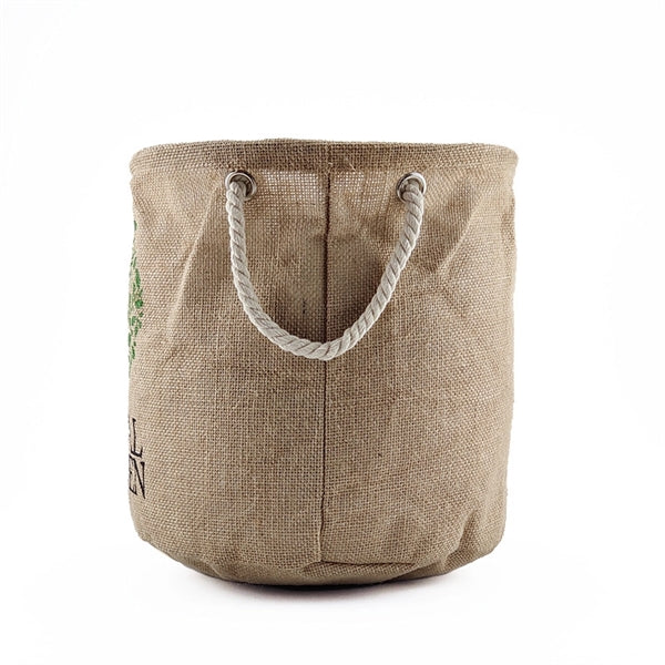 Easter Burlap Basket