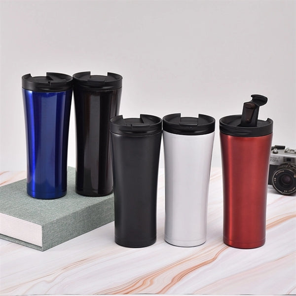17oz Stainless Steel Travel Coffee Mug Vacuum Thermos Flask