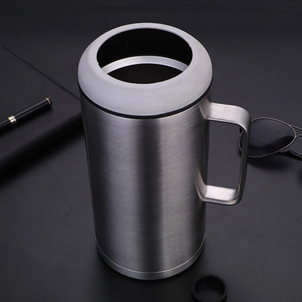 40oz Stainless Steel Double Wall Can Cooler With Handle