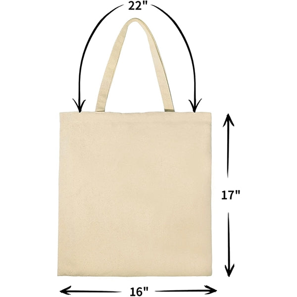 Plain Canvas Tote Bag