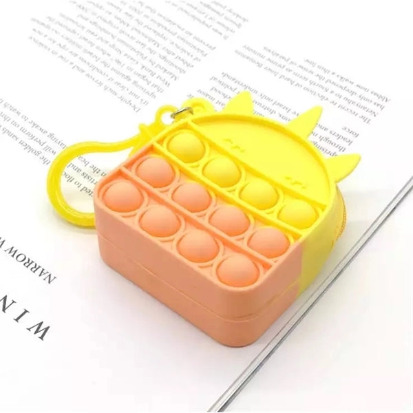 Pop Wallet Coin Purse with Keychain