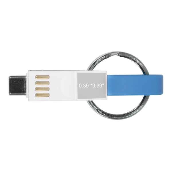 Carol Stream 3-in-1 Key Ring Charging Cable