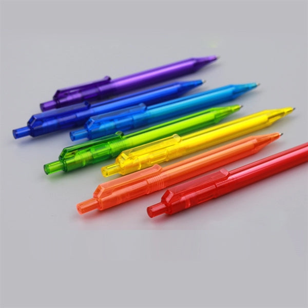 Translucent Plastic Ballpoint Pen