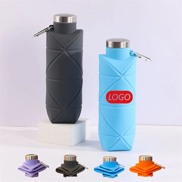 Silicone Folding Spoet Water Bottle