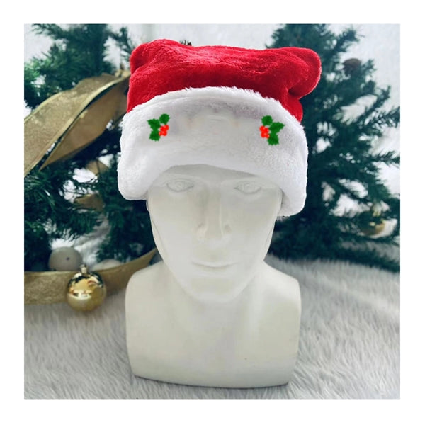 Unisex Velvet Comfort Christmas Hats