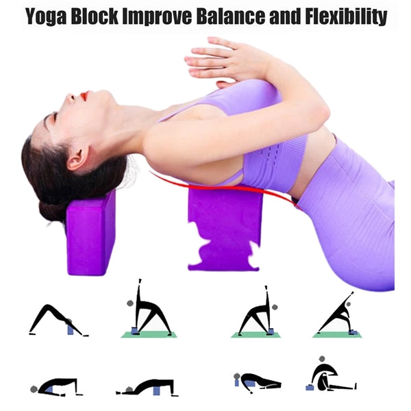 Gym Yoga Block Sports Fitness Body Workout