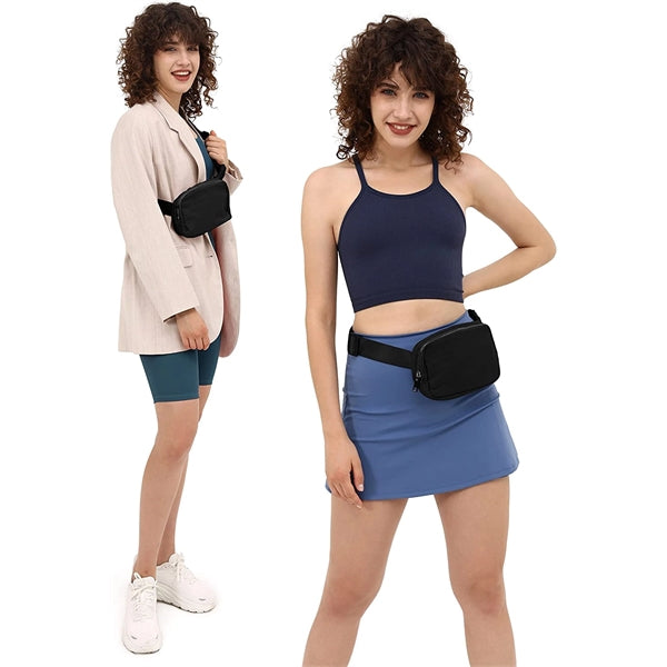 Unisex Mini Belt Bag with Adjustable Strap Small Waist Pouch
