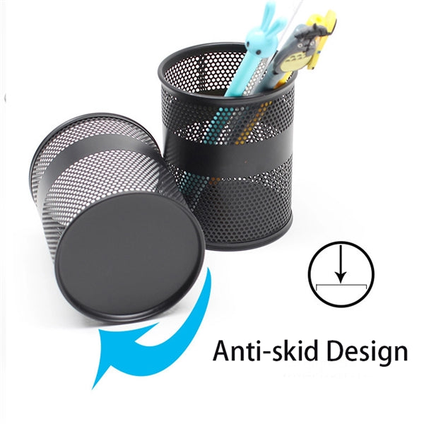 Metal Mesh Pen Holder