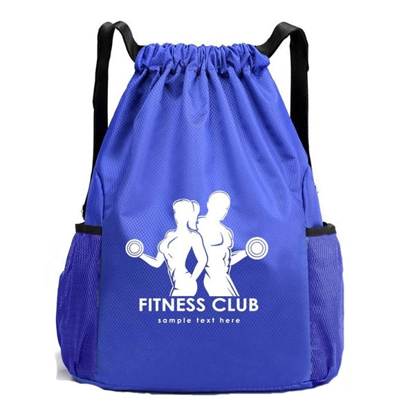 Sports Large Waterproof Basketball Backpack Drawstring Bag