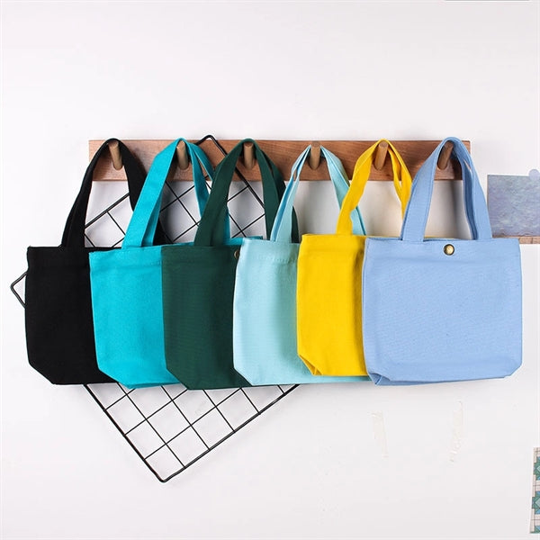 Mini Canvas Tote Handbag