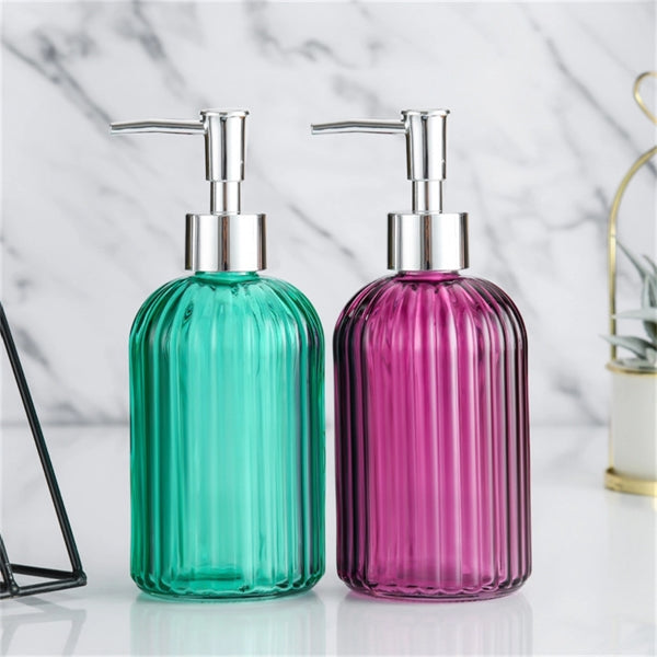14 Oz Glass Soap Dispenser