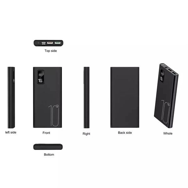 10000mAh Fast Type C Power Bank For Tablet PC