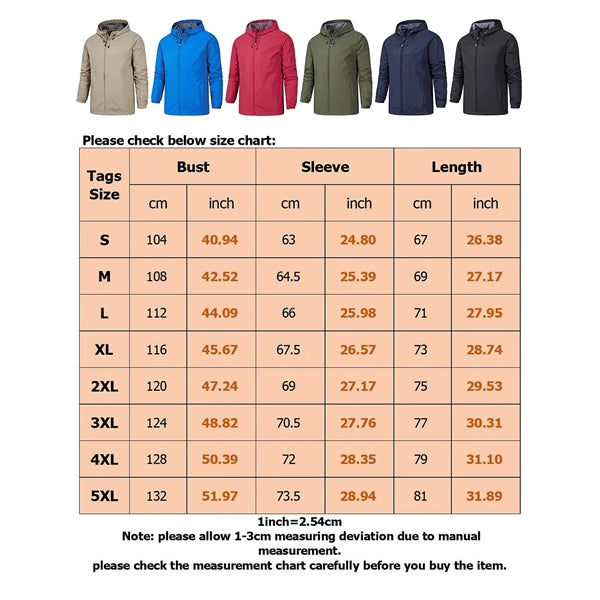 Mens Full Zip Jacket