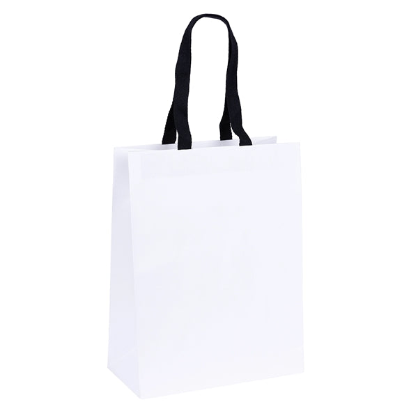 Cedar - Woven Handle White Eurotote - Foil Print