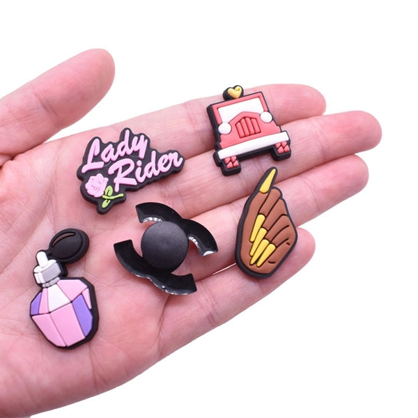 PVC Clogs Shoes Charm Accessories