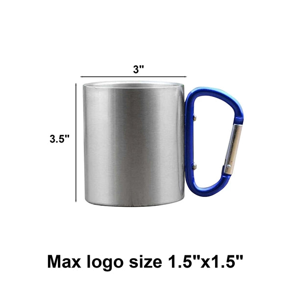 10oz Stainless Steel Cup With Hook