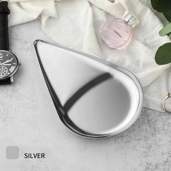 Waterdrop Shaped Stainless Steel Towel Tray