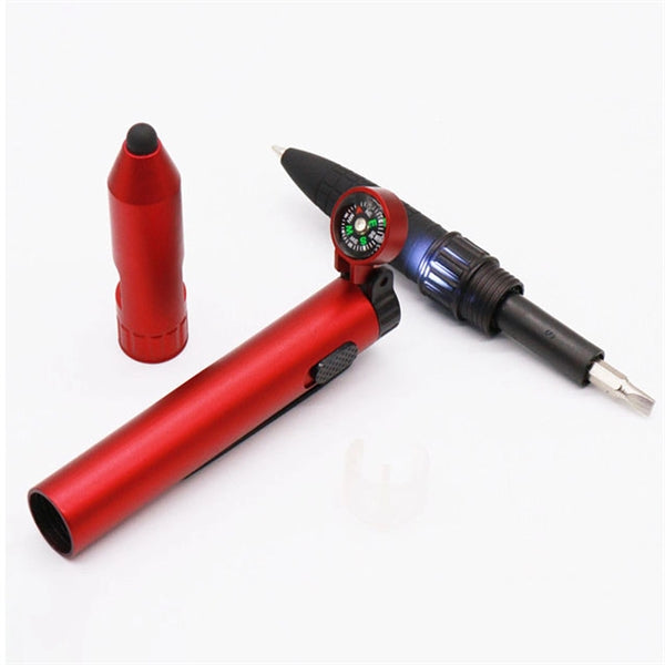 6 in 1 Multitool Ballpoint Pen