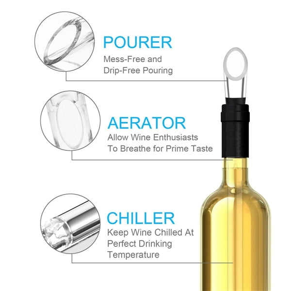 Stainless Steel Wine Bottle Cooler Stick