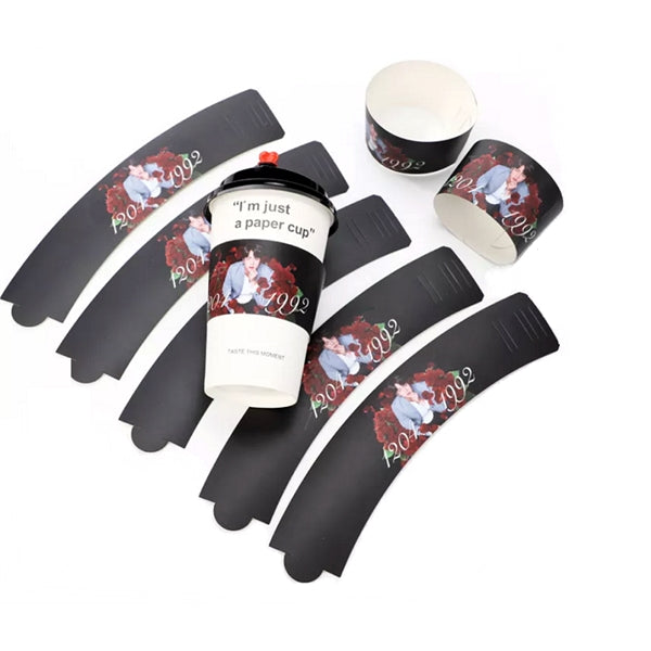 Coffee Cup Sleeve with Adjustable Buckle