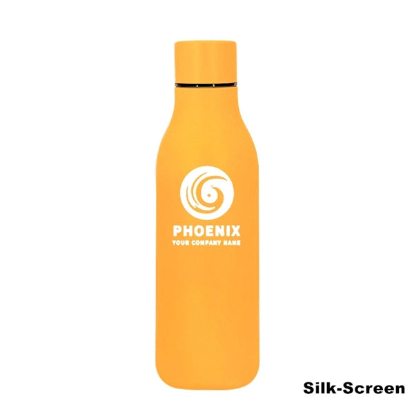 18.5 oz Stainless Steel Double Wall Cola Shape Water Bottle
