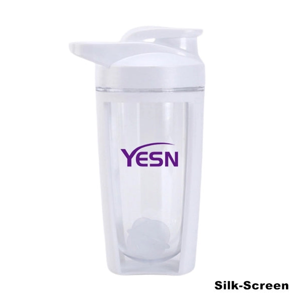 16.9 oz Protein Powder Mixing Cup Portable Shaker Bottle