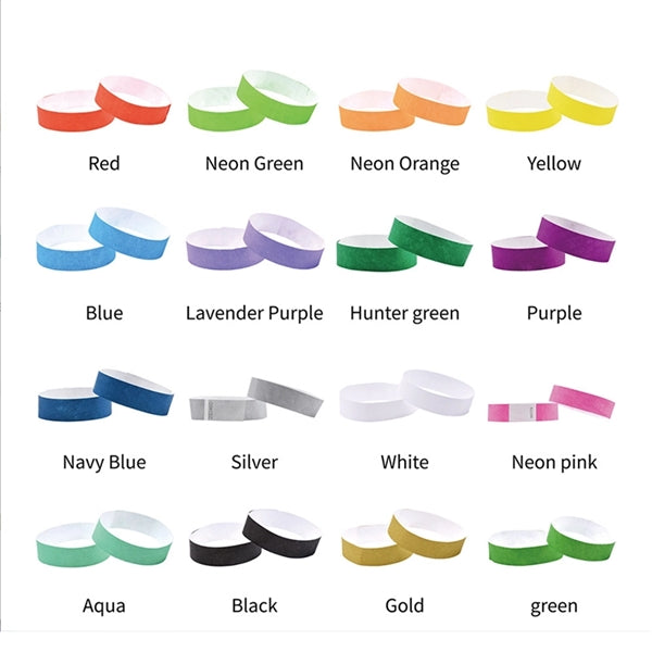 Tyvek Wristband