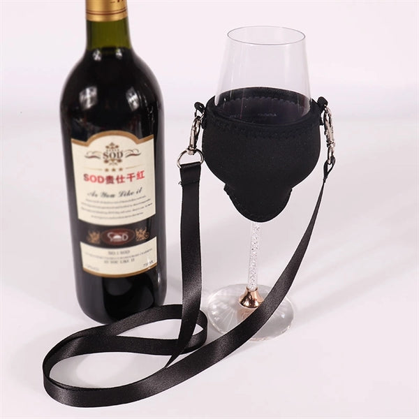 Neoprene Wine Glass Holder