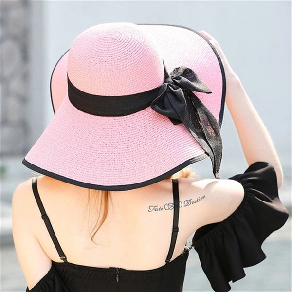 Large brim beach hat