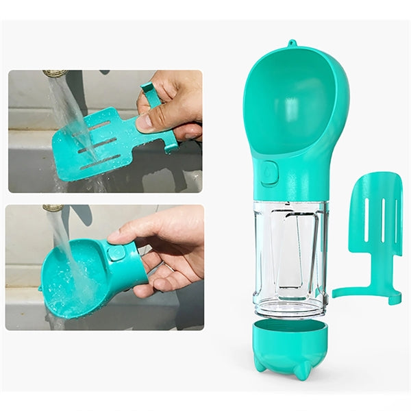 Dog Water Bottle With Garbage Bag
