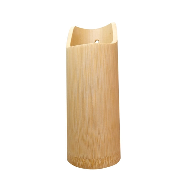 Bamboo Kitchen Utensil Set With Storage Bucket