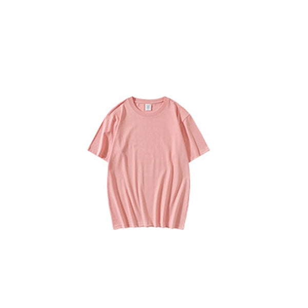Cotton T-shirt with round neck