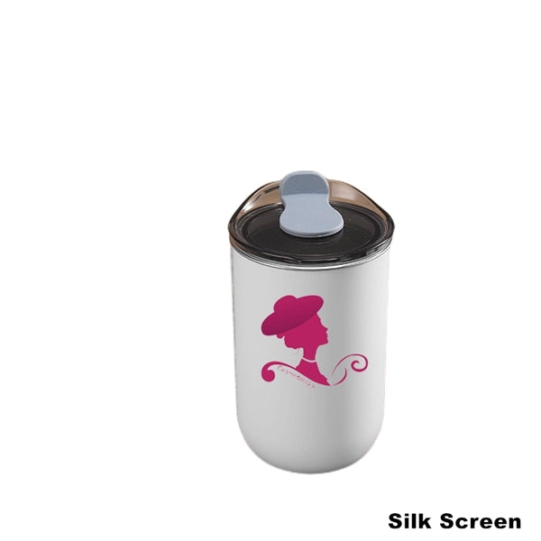 10 oz Travel Powder Coated Stainless Steel Tumbler