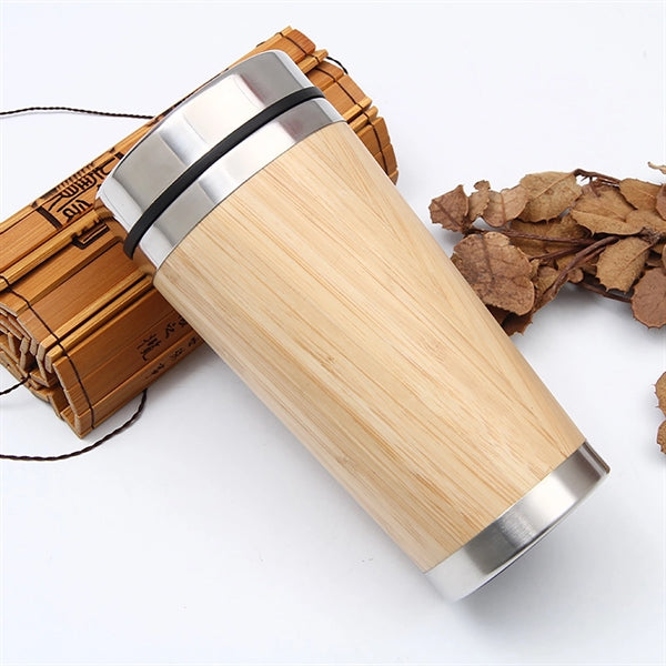 15Oz Tumbler Bamboo Mug