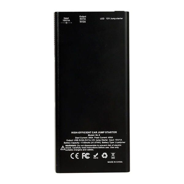 Malden Avenue Car Jump Starter 8000mAh Power Bank with LED F
