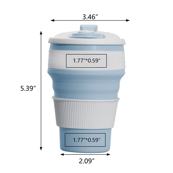 Kaldi 12oz Silicone Collapsible Coffee Mug