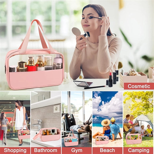 Clear Travel Toiletry Makeup Bags